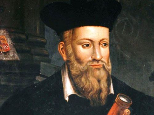 Chân dung nhà tiên tri Nostradamus - Ảnh: Inquisitr