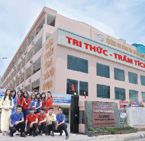Trường cao đẳng Văn hóa nghệ thuật và du lịch Sài Gòn, đơn vị đồng tổ chức cuộc thi - Ảnh: T.T