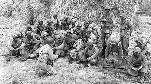 Đội biệt kích Canada - Mỹ giành được biệt danh “Lữ đoàn của quỷ” tại chiến trường Anzio (Ý) năm 1944 - Ảnh: Reuters