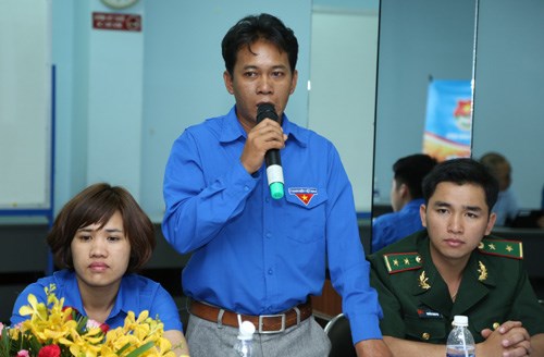 Đại biểu Rơ Ông Ha Doanh, Bí thư Đoàn xã Liêng Srônh, huyện Đam Rông, tỉnh Lâm Đồng