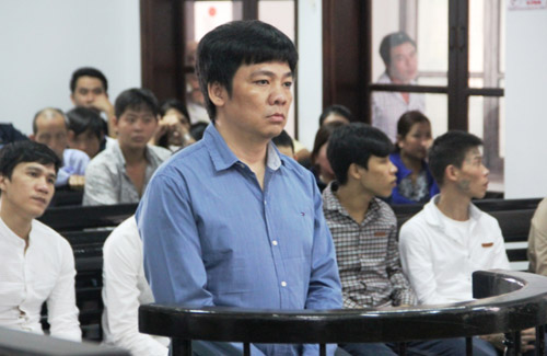 Bị cáo Nguyễn Hữu Hạnh tại tòa