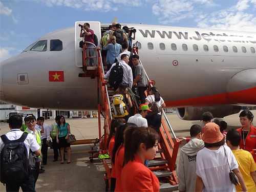 Jetstar Pacific tiếp tục cam kết giá cung cấp vé máy bay giá rẻ mỗi ngày - Ảnh: Mai Vọng