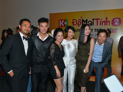 Các diễn viên đều hoan nghênh chiến lược đưa phim điện ảnh Việt Nam chiếu rạp lên kênh truyền hình của K+