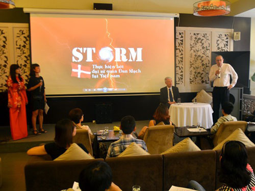 Buổi ra mắt phim Storm - Ảnh: Uyên Ly