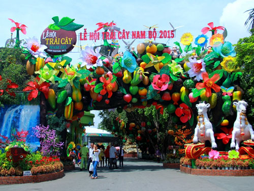 Lễ hội trái cây Nam Bộ 2015 hứa hẹn sẽ thu hút một lượng khách rất lớn tham quan