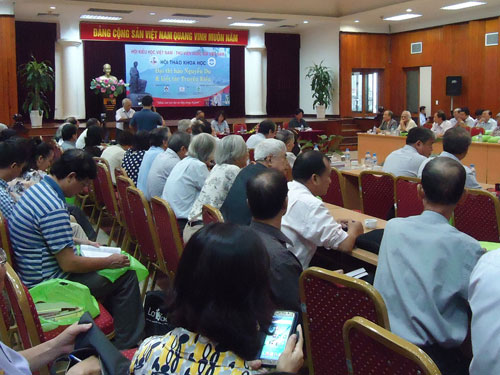 Các đại biểu tại hội thảo - Ảnh: Việt Chiến