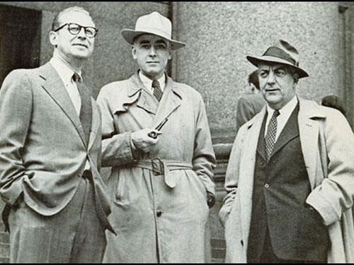 Cedric Belfrage (giữa) cùng những người sáng lập tờ báo National Guardian vào năm 1948 - Ảnh: Spartacus Educational