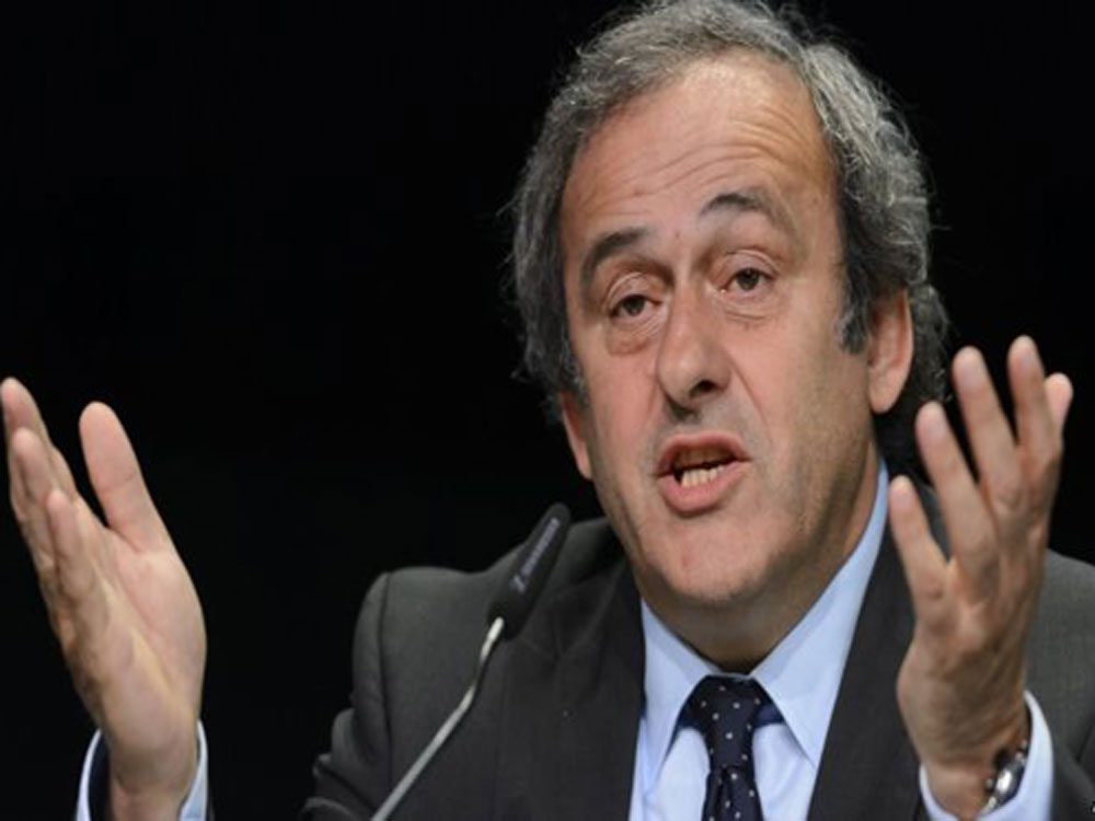 Ông Platini càng giải thích càng để lộ chân tướng - Ảnh: AFP