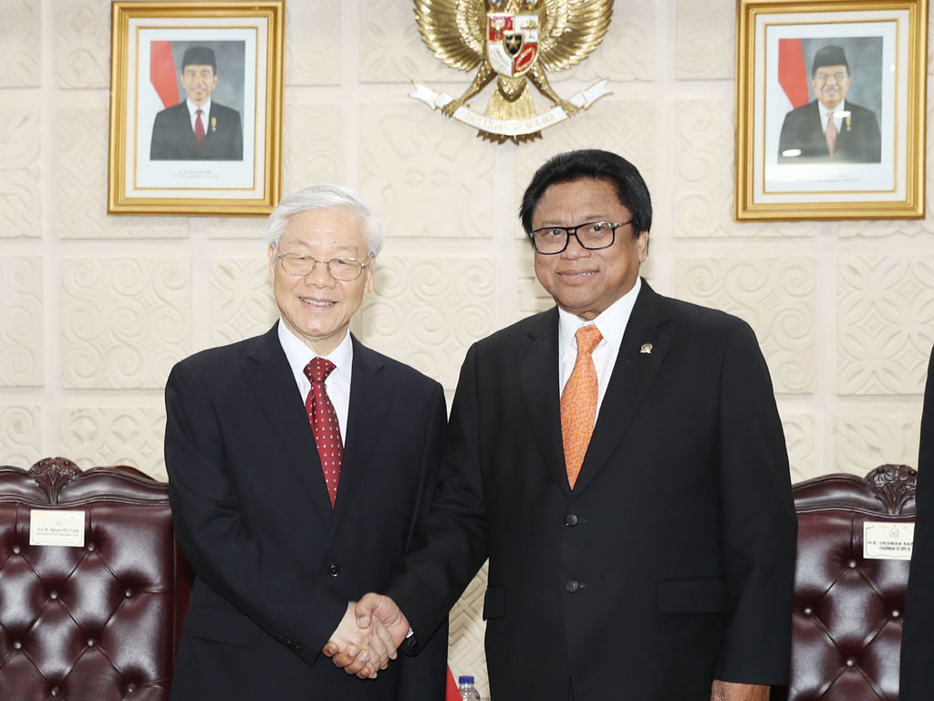 Tăng cường quan hệ đối tác chiến lược Việt Nam - Indonesia
