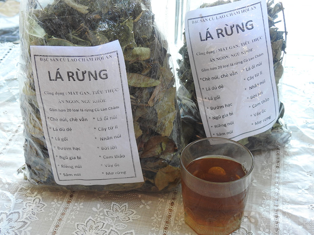 Giải nhiệt ngày hè với trà lá Lao