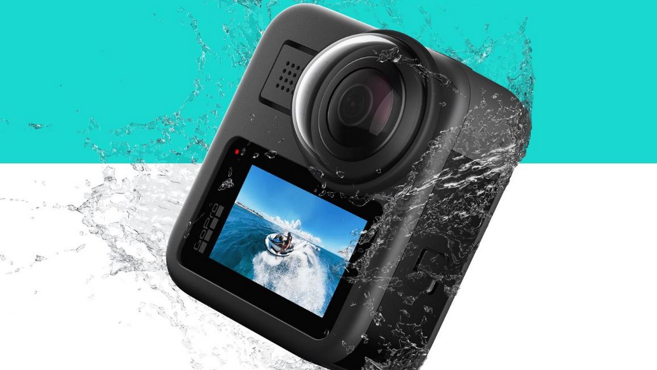 GoPro Max cho khả năng quay 360 độ, video 4k