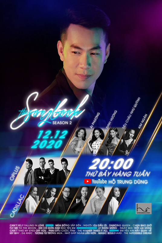 Hồ Trung Dũng ra mắt ‘The songbook 2’ với 20 MV