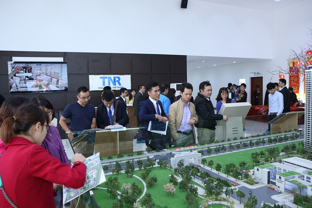 Đông đảo khách hàng quan tâm tới Goldmark City (136 Hồ Tùng Mậu, Q.Bắc Từ Liêm, Hà Nội) - dự án có tỷ suất lợi nhuận lên đến 12%/năm.