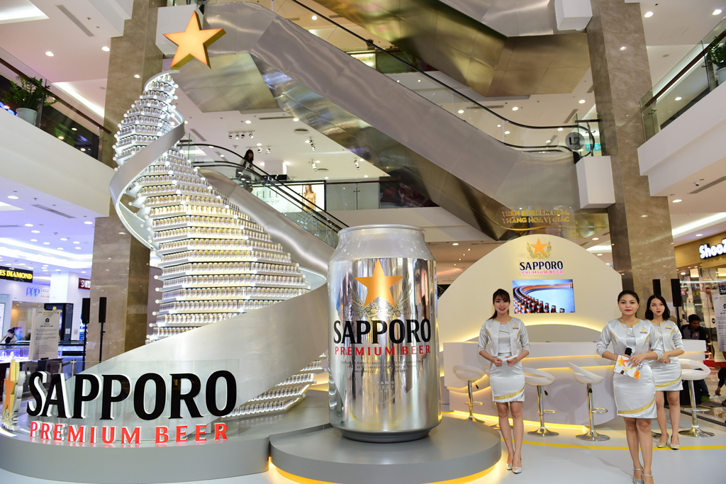 Sapporo Premium Beer tiếp tục gây ấn tượng với khách hàng Việt bằng vị bia “Trên đỉnh êm đằm”