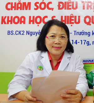 Bác sĩ CK2 Nguyễn Thị Thanh - Trưởng khoa nội 1, Bệnh viện Nhi đồng 2, TP.HCM