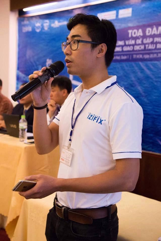 Ông Nguyễn Đức Chính - Giám đốc khách hàng của IZIFIX chia sẻ về ứng dụng IZIFIX