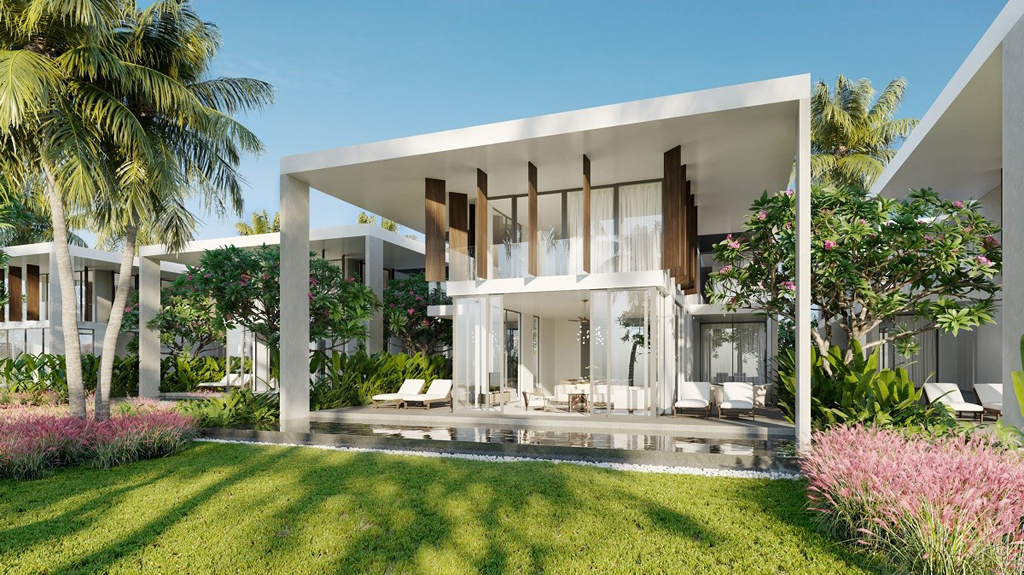 Hơn 100 căn Villa được đầu tư đúng mức và xây dựng đúng chuẩn của Vogue Resort Nha Trang