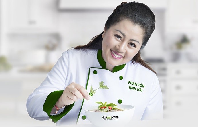 Chuyên gia ẩm thực Phan Tôn Tịnh Hải, đại sứ thương hiệu Big Bowl