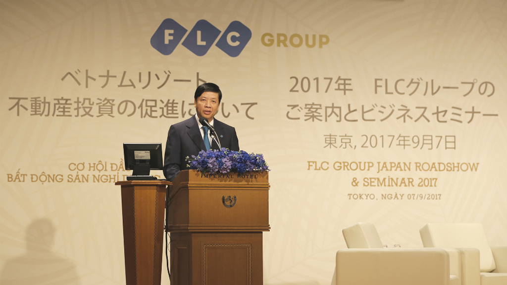 Ông Nguyễn Quốc Cường - Đại sứ đặc mệnh toàn quyền Việt Nam tại Nhật Bản phát biểu tại sự kiện