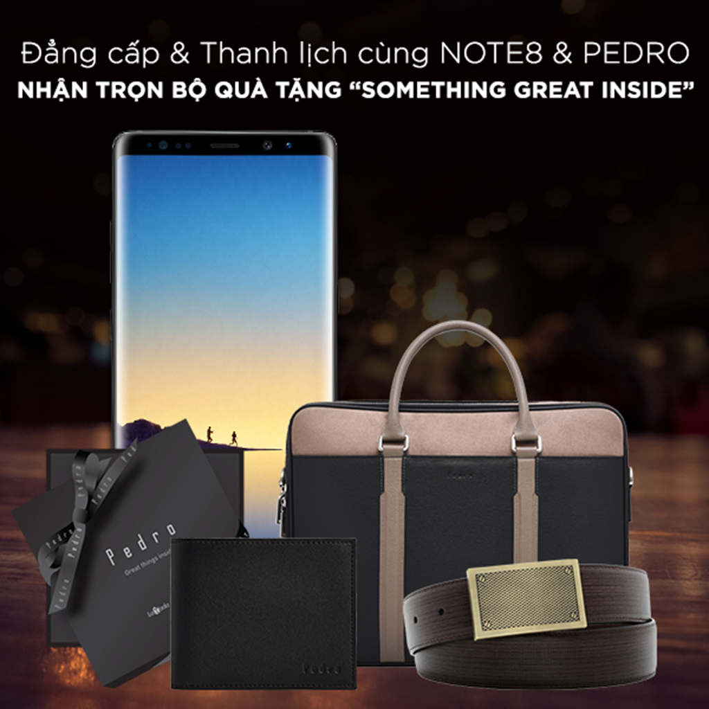 Nhận ngay quà tặng siêu chất khi đặt hàng Galaxy Note 8 trên Lazada