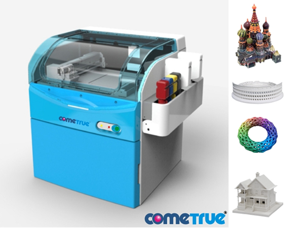 Máy in 3D ComeTrue T10 có thể in được những mẫu sản phẩm có cấu trúc phức tạp