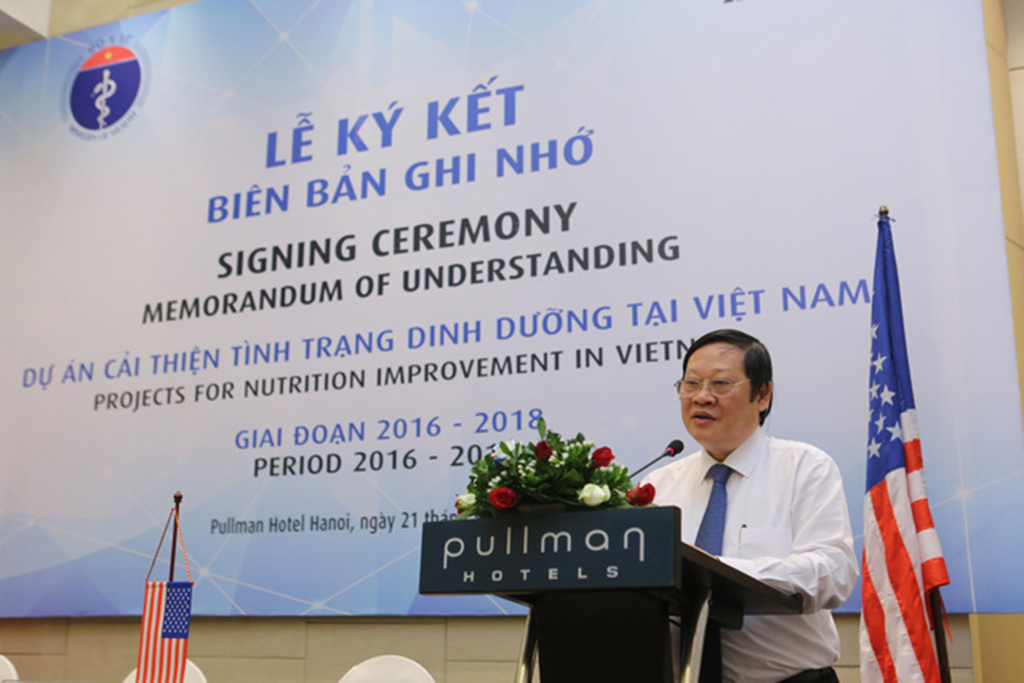 Abbott hợp tác với bộ y tế triển khai các dự án dinh dưỡng cho người Việt