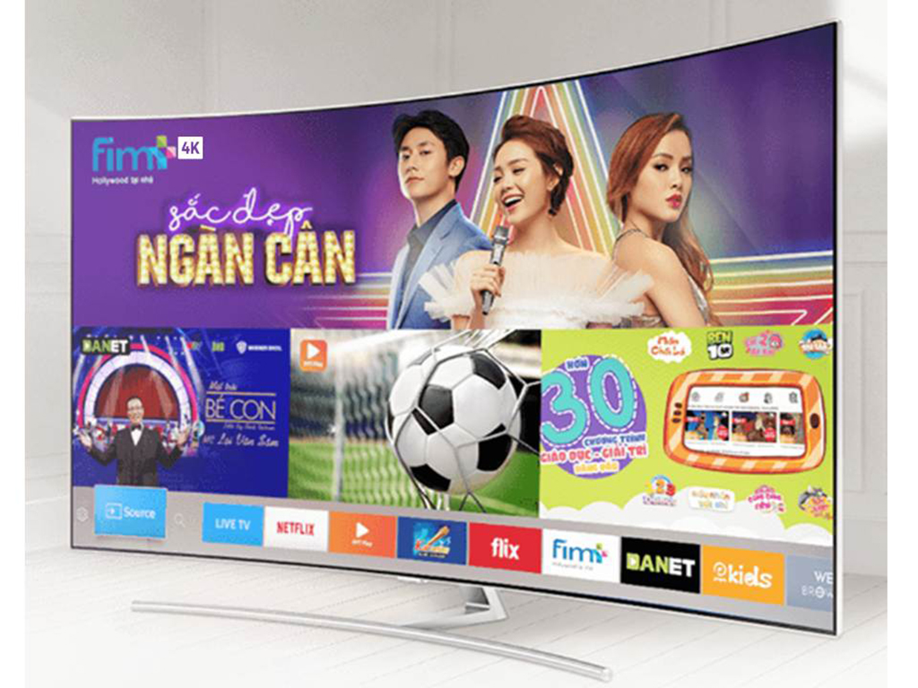 Dòng Smart TV cao cấp của Samsung sở hữu đến hàng loạt ứng dụng độc quyền