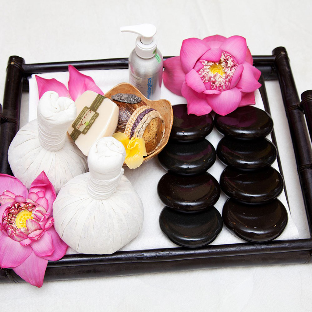 Đá nóng sử dụng trong phương pháp massage body