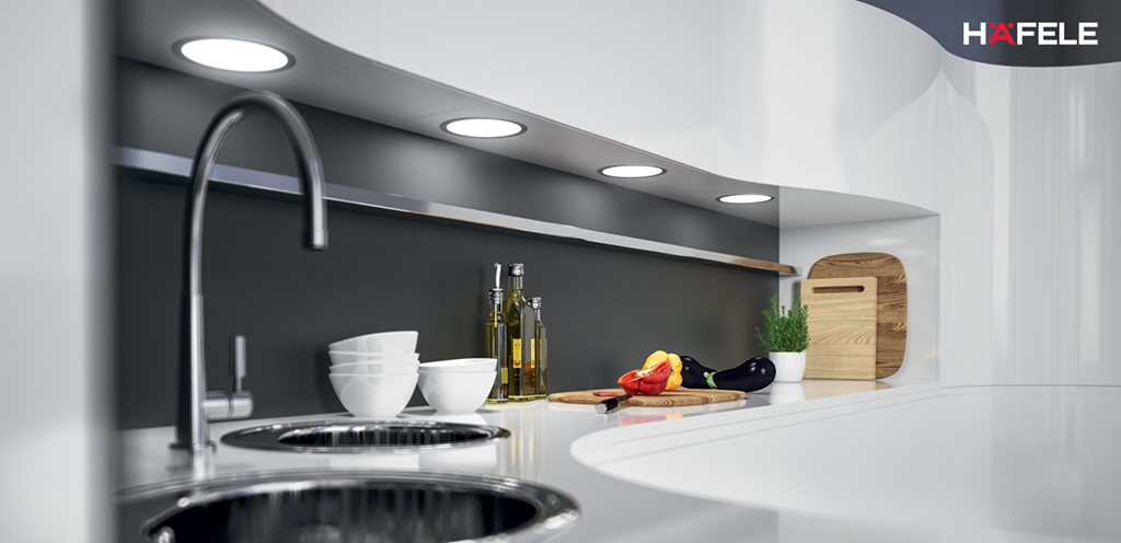 Hệ thống đèn LED LOOX của Häfele không chỉ linh hoạt trong lắp đặt mà còn dễ dàng điều chỉnh độ sáng, sẵn sàng đáp ứng mọi yêu cầu của gia đình bạn