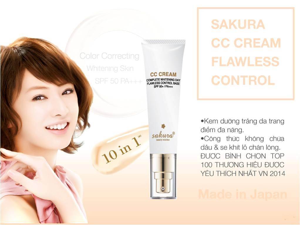 Kem trang điểm Sakura CC Cream