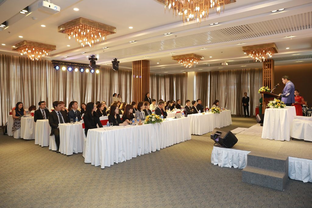 Lễ ký kết diễn ra tại Trung tâm hội nghị tiệc cưới Hera - quận Tân Phú, nằm trong tổ hợp tiện ích Celadon Sports & Resort Club
