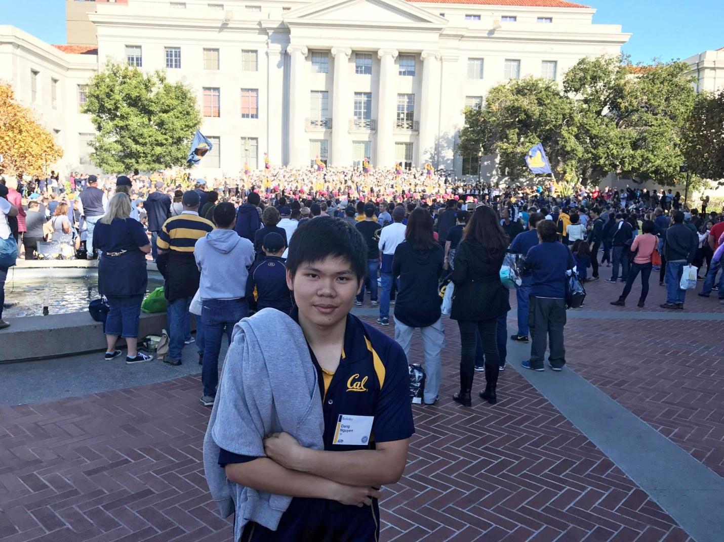 Hải Đăng hiện đang theo học ngành Hóa Sinh tại ĐH California, Berkeley - Hoa Kỳ