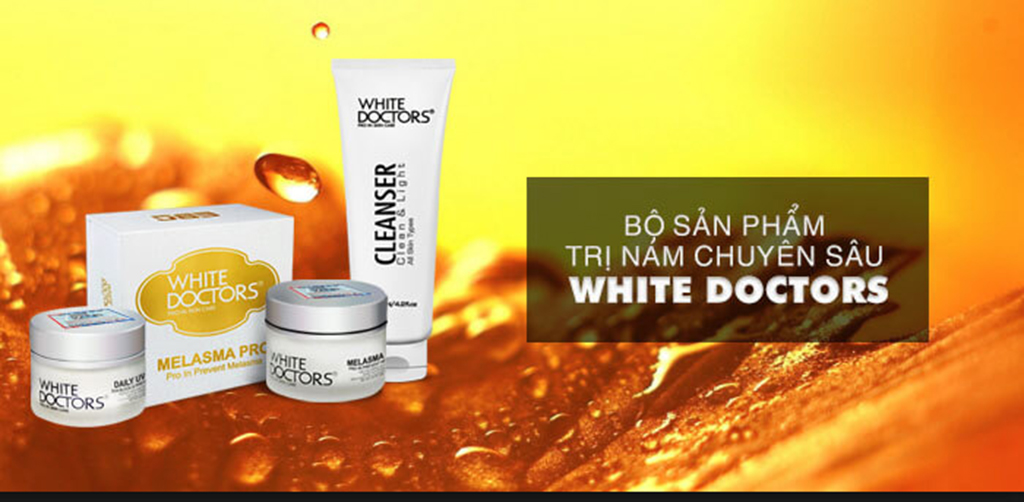 Bộ hỗ trợ làm mờ nám chuyên sâu White Doctors