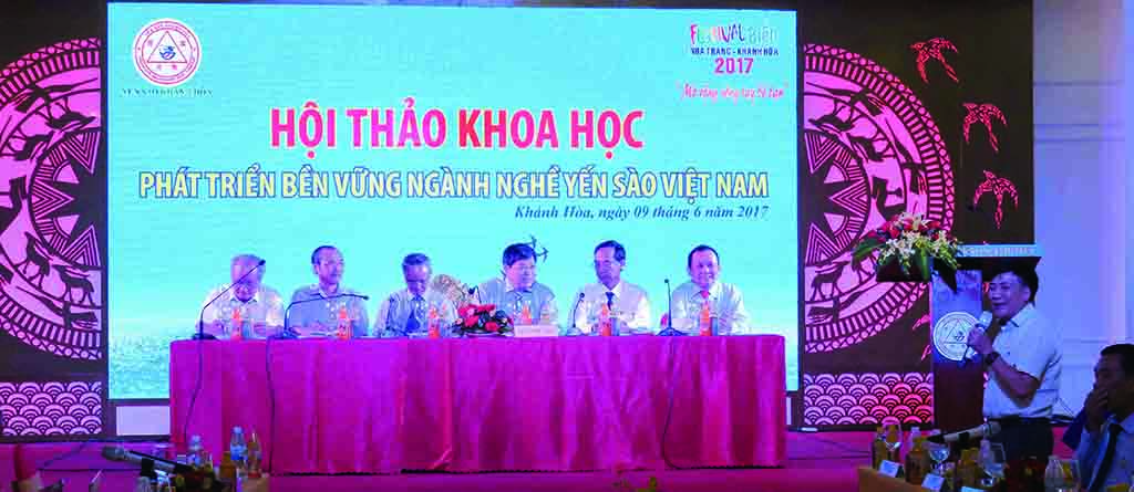 Hội thảo khoa học phát triển bền vững ngành nghề  yến sào Việt Nam