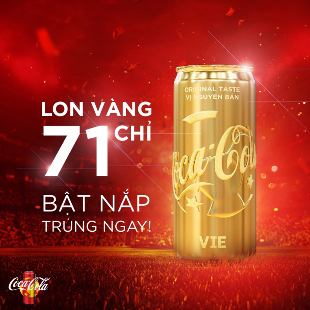 Coca-Cola cực kỳ “hào phóng” với hẳn 11 giải nhất, tổng trị giá lên tới 2,5 tỉ đồng mà cách chơi thì không thể đơn giản hơn. Chỉ một cái bật -“Giật” ngay quà siêu “khủng”