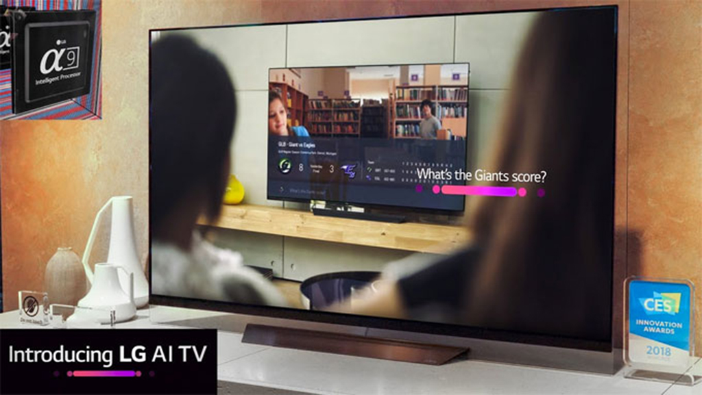 TV LG OLED là trung tâm của phòng khách trong ngôi nhà thông minh