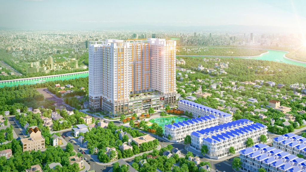 Dự án khu văn phòng “Detox” Green Star Sky Garden tại Q.7