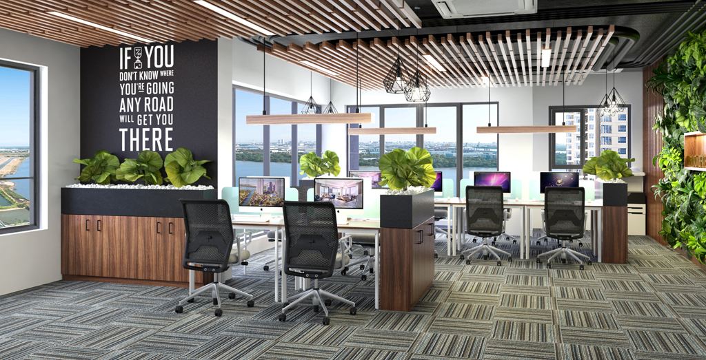 Office-tel tại Canary có diện tích đa dạng từ 46 đến 136 m2 phù hợp với từng nhu cầu của khách hàng