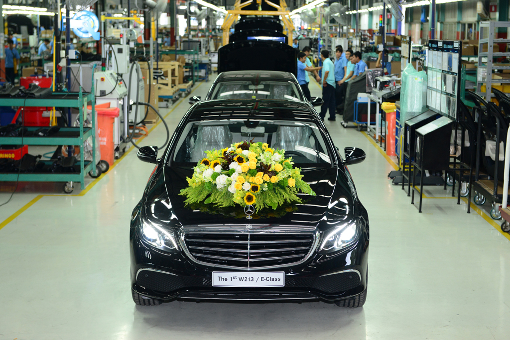 Mercedes-Benz Việt Nam là một trong số ít nhà máy trên thế giới nhận được giải thưởng nội bộ “Nhà máy tốt nhất”