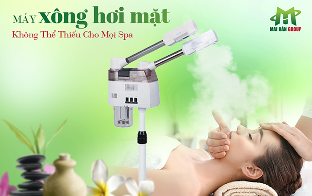 Tại sao spa phải sử dụng máy xông hơi da mặt cho các liệu trình chăm sóc?