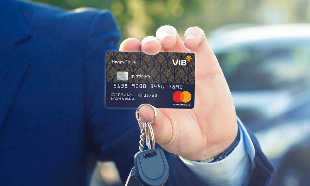 VIB Happy Drive - Thẻ tín dụng đầu tiên cho chủ sở hữu xe ô tô