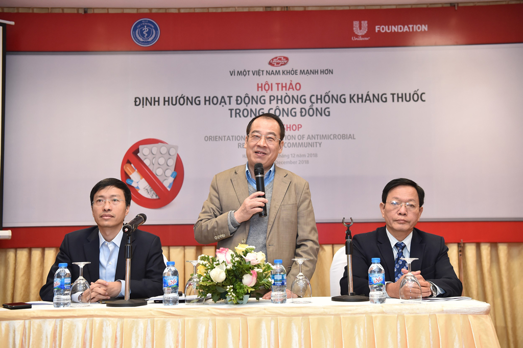 PGS-TS Trần Đắc Phu - Cục trưởng Cục Y tế dự phòng (Bộ Y tế) nhận định việc phòng chống kháng thuốc tại Việt Nam còn nhiều thách thức