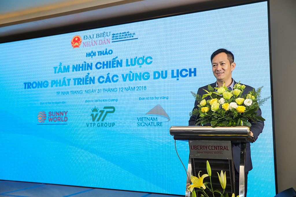 TS Hồ Xuân Dũng, TGĐ Công ty CP Dấu Ấn Việt Nam - Vietnam Signature tại hội thảo 