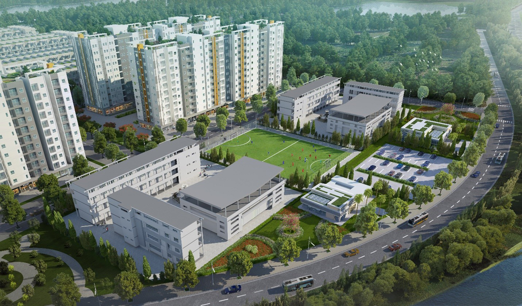 Dành phần lớn diện tích để xây dựng không gian phát triển cộng đồng, Him Lam Green Park - “thước đo” của đô thị sáng tạo và sống tốt