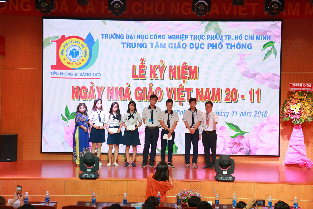 Lễ kỷ niệm ngày Nhà giáo Việt Nam tại trung tâm
