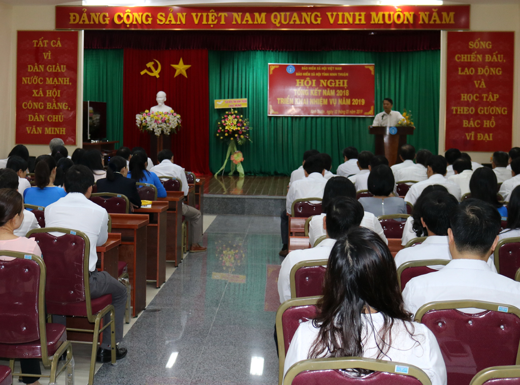  Hội nghị tổng kết BHXH Ninh Thuận năm 2018