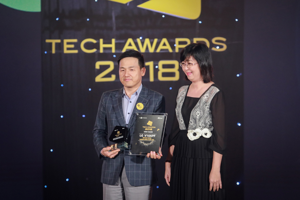 Điều hòa V10APF của LG đạt giải “Điều hòa thông minh xuất sắc 2018” tại Lễ trao giải TechAwards