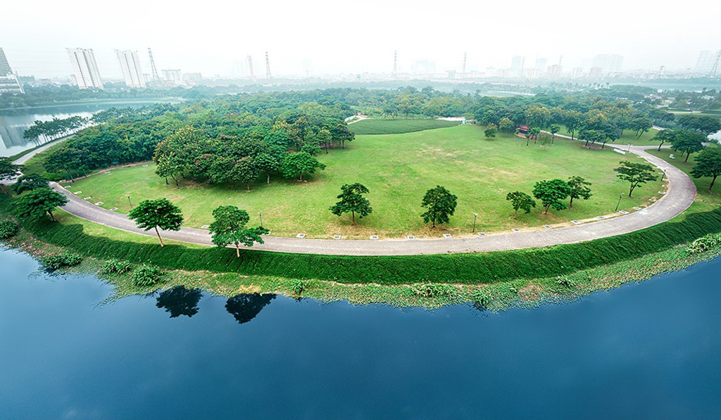 Công viên Yên Sở - lá phổi xanh tươi mát giữa lòng Thủ đô