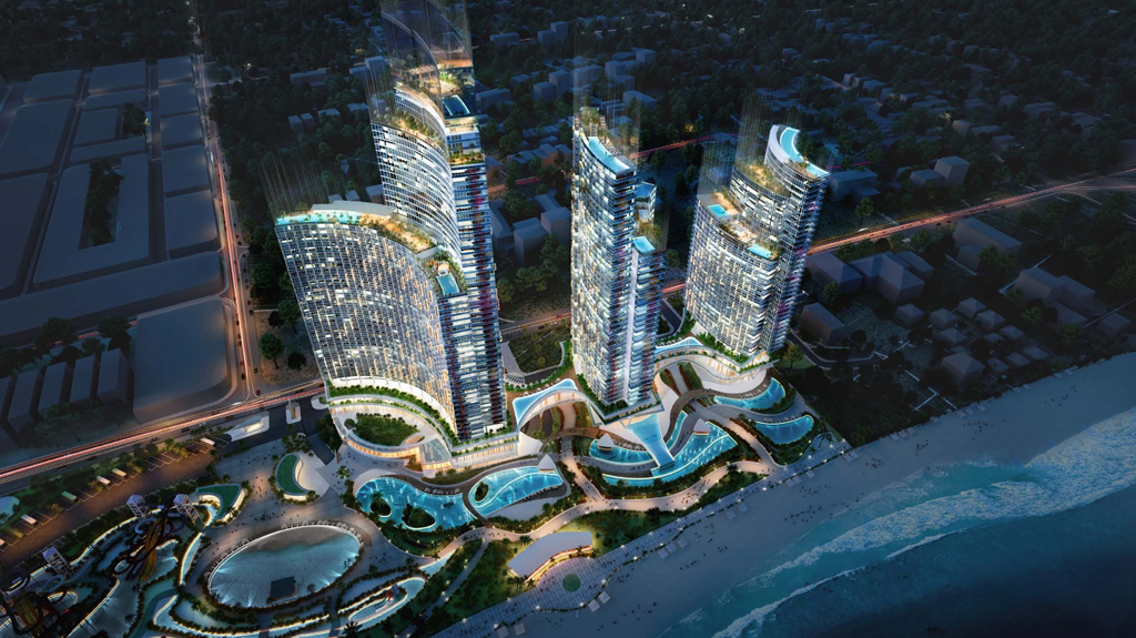 Crystal Bay sẽ bắt đầu xây dựng tổ hợp khách sạn lớn đầu tiên, biểu tượng mới của du lịch Ninh Thuận quy mô 3.300 phòng vào tháng 4.2019