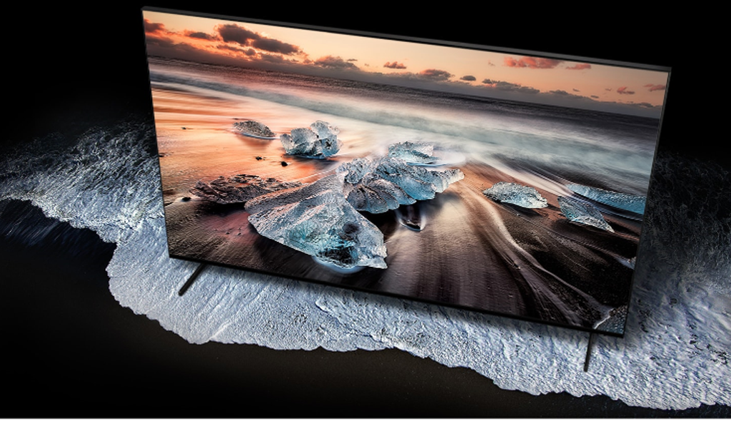 Chiếc TV QLED “khủng” được Samsung giới thiệu trong sự kiện CES vừa qua